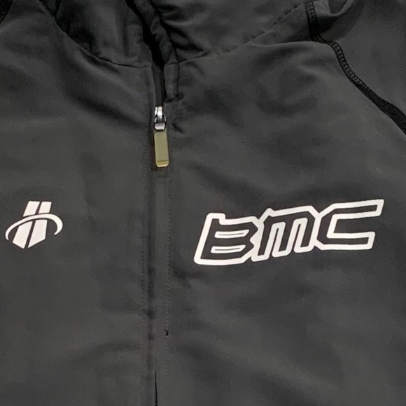 π₯ BMC Hincapie Menβs Cycling Jacket Sz M Gray Black - Picture 3 of 11